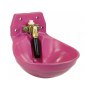 Rohrventil-Becken Mod. 12P 3/4'' Kunststoffschale Pink