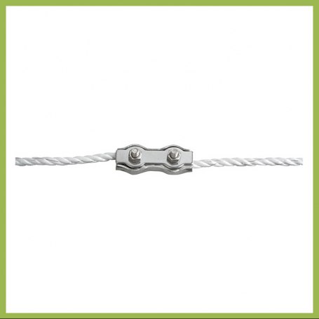 Seilverbinder verzinkt für Seile bis 6 mm